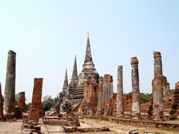 historical ethnic sculptures in thailand