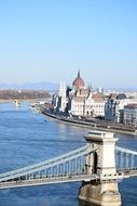 old City at Danube river, Hungary, Budapest