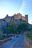 Castle Alquezar Landscape