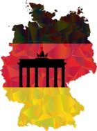 Germany map outline