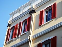exterior of a home in Gibraltar