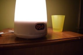 alarm clock in the bedroom
