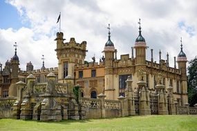 castle with towers in stevenage