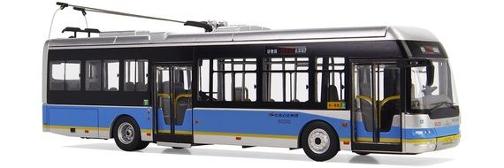 Trolley Bus as 3d illustration