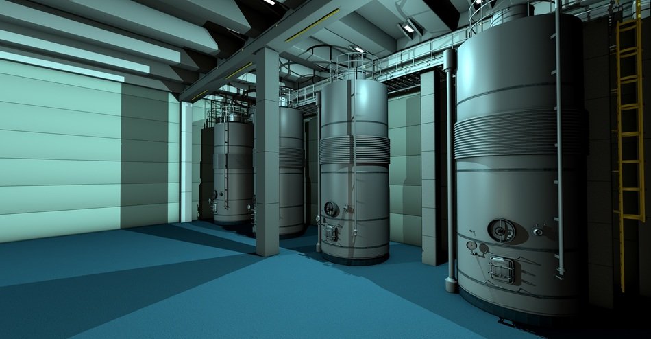 Heat Pumps indoor, render