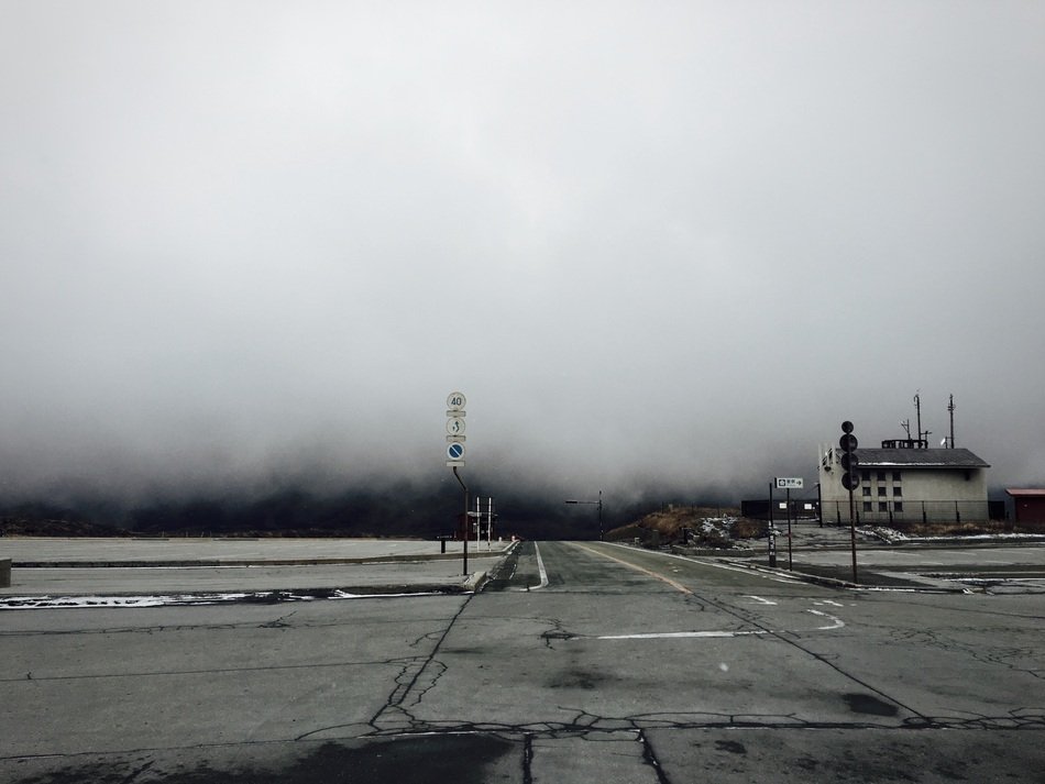 fog over the crossroads