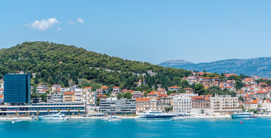 Waterfront near the sea