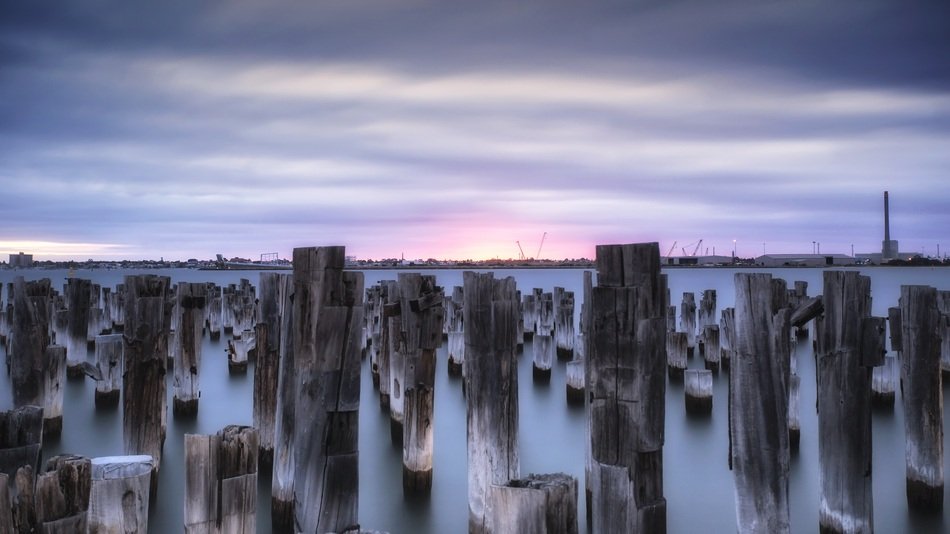pier off the coast of australia