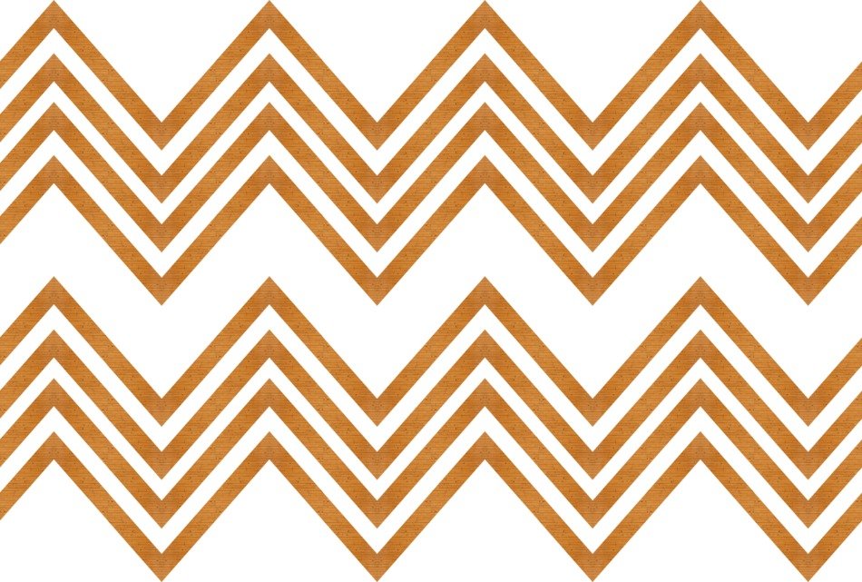 Brown zigzag clipart