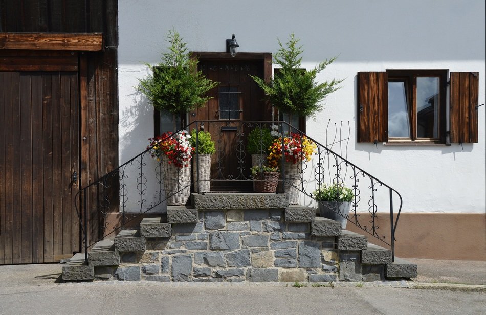 entrance of Farmhouse
