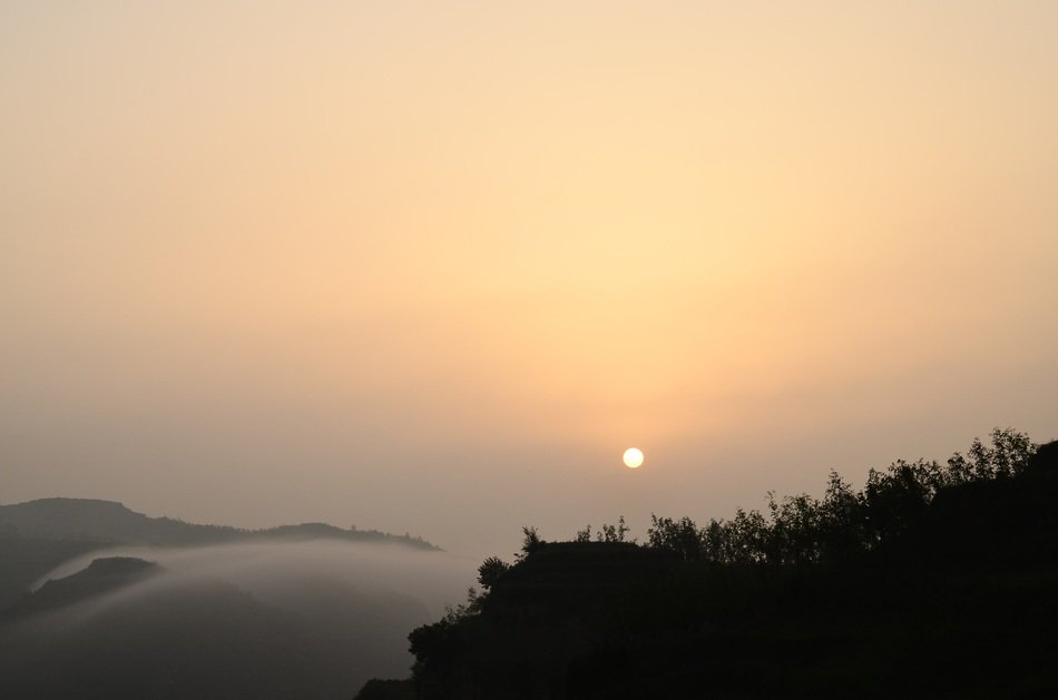 white Sunset