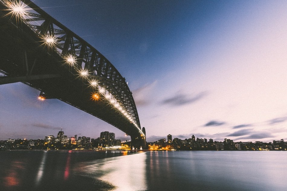 beautiful Bridge Night