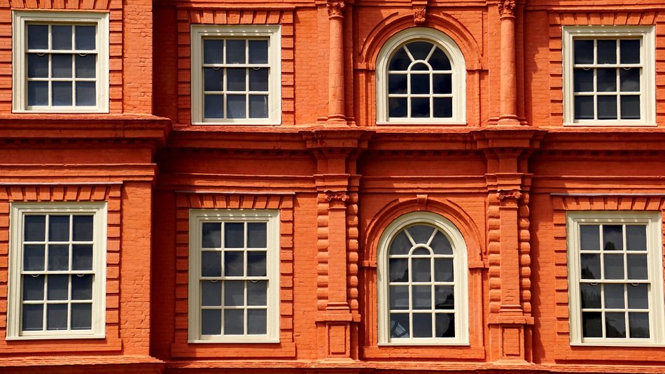 beautiful Red Building