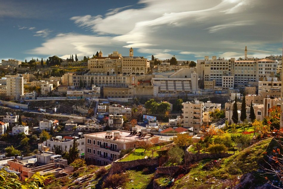 panoramic view of modern Bethlehem