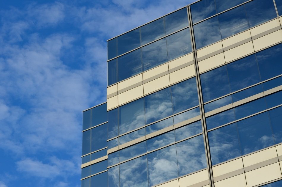 modern commercial building