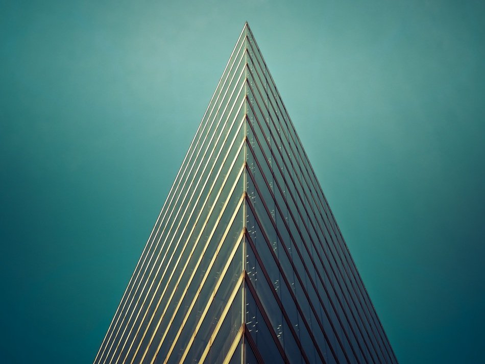 modern skyscraper of Düsseldorf