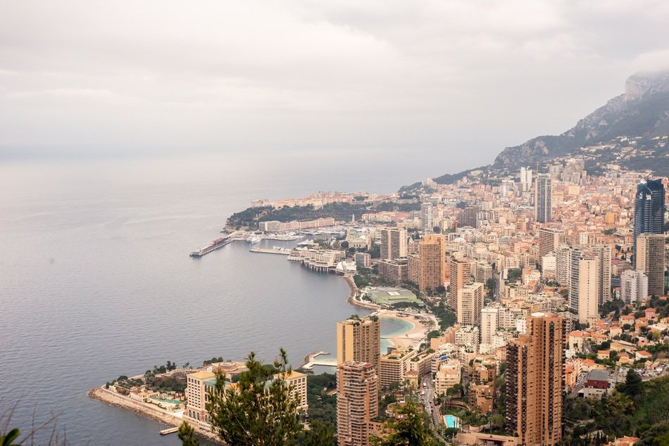 Monaco City Sea Panorama