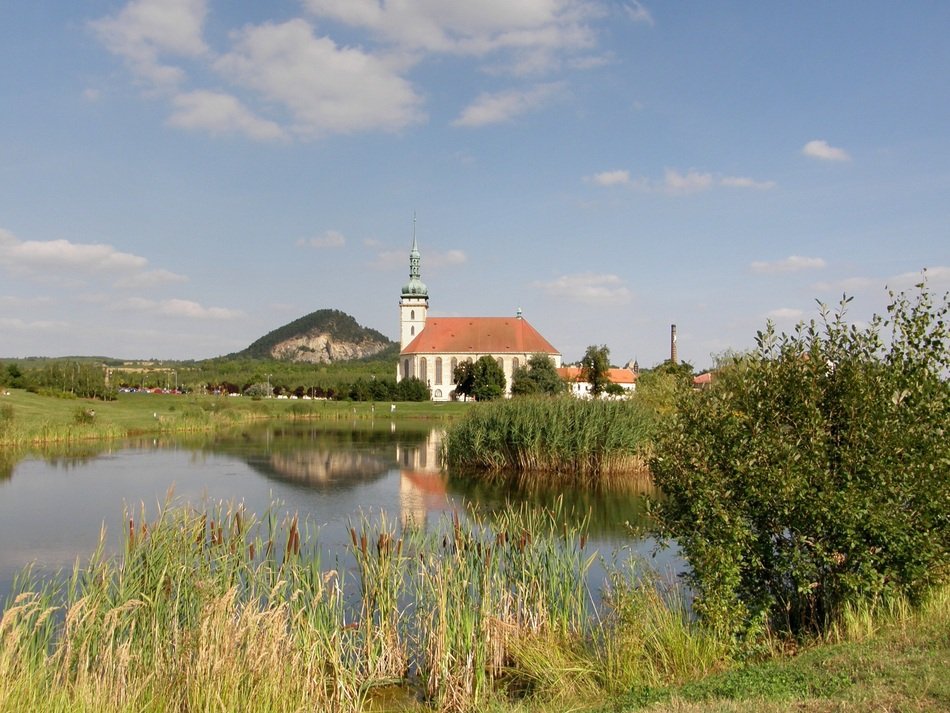 church by the lake