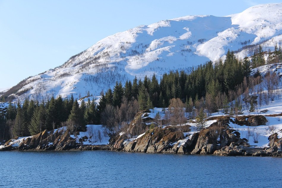 beautiful fjord Norway