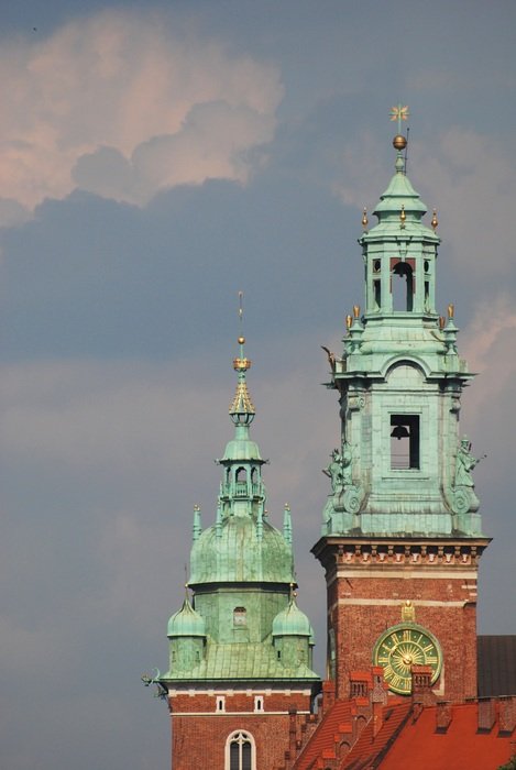 Castle in Kraków, Poland