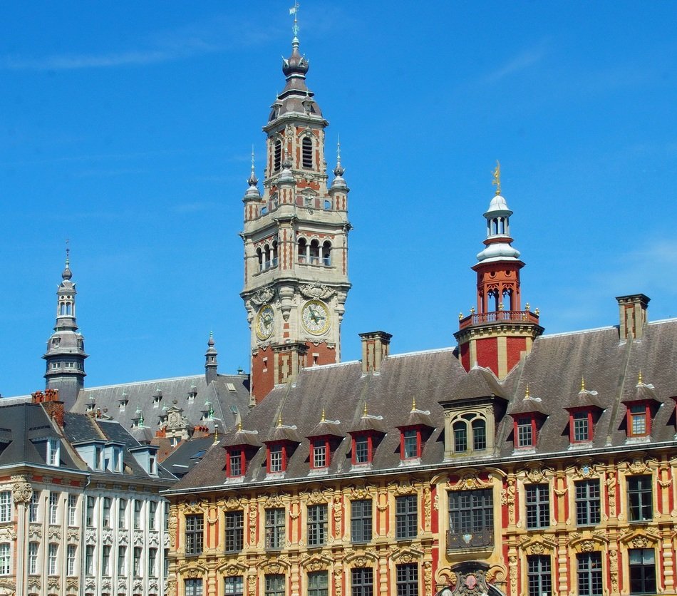 Old stock exchange in Lille