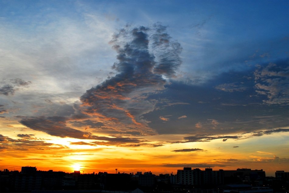 Bangkok Sky Evening