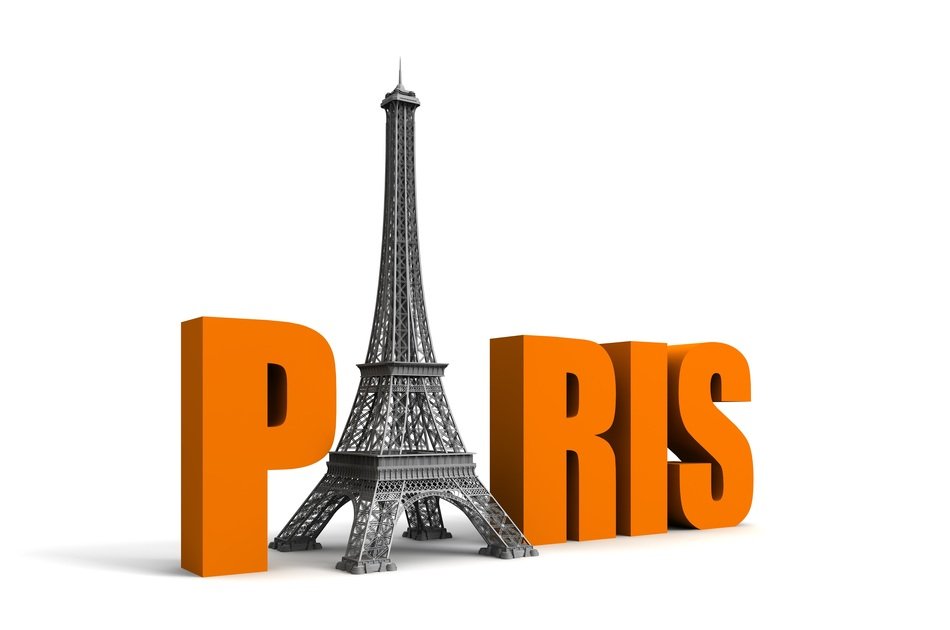 The Eiffel Tower in Paris, France