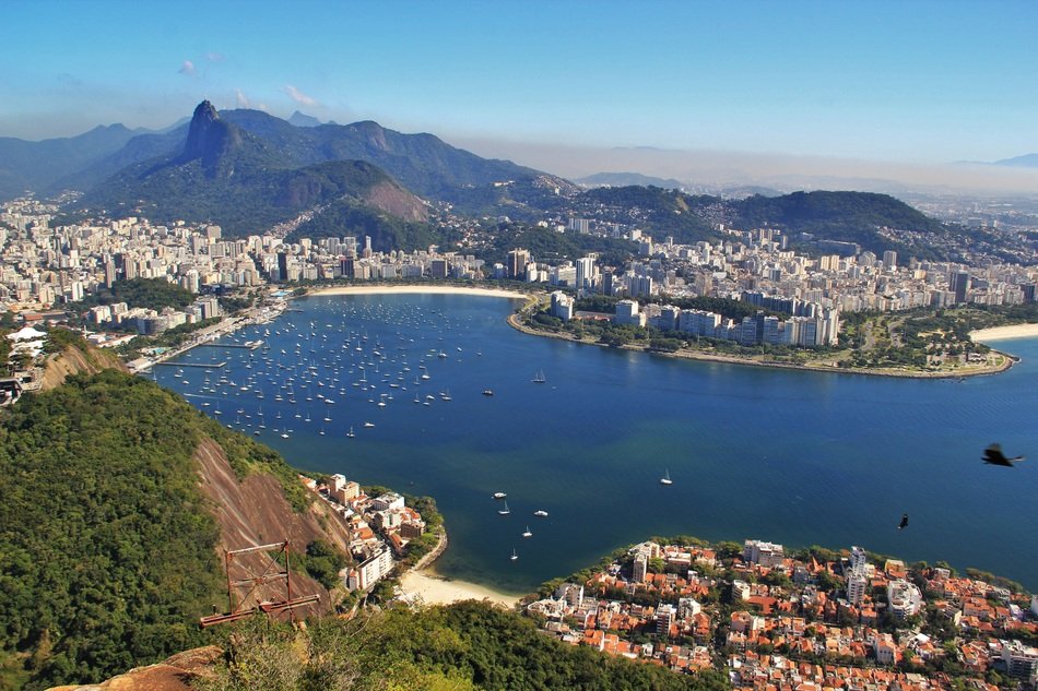 Views Of The Sugar and mountains in Brazil