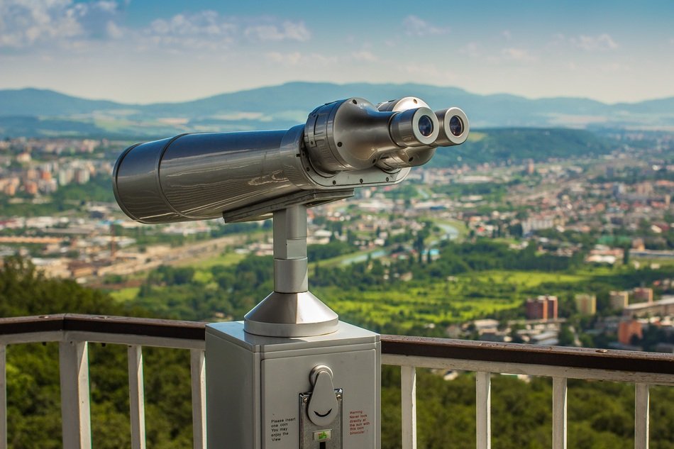 Binoculars Gazebo Panorama