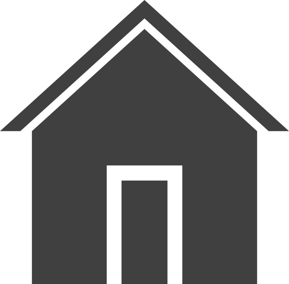 graphic image of a little gray house