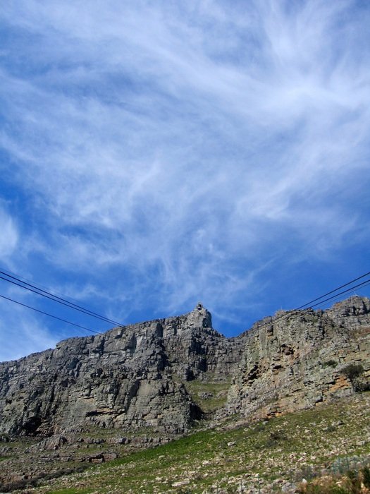Table Mountain in the south of Cape Town