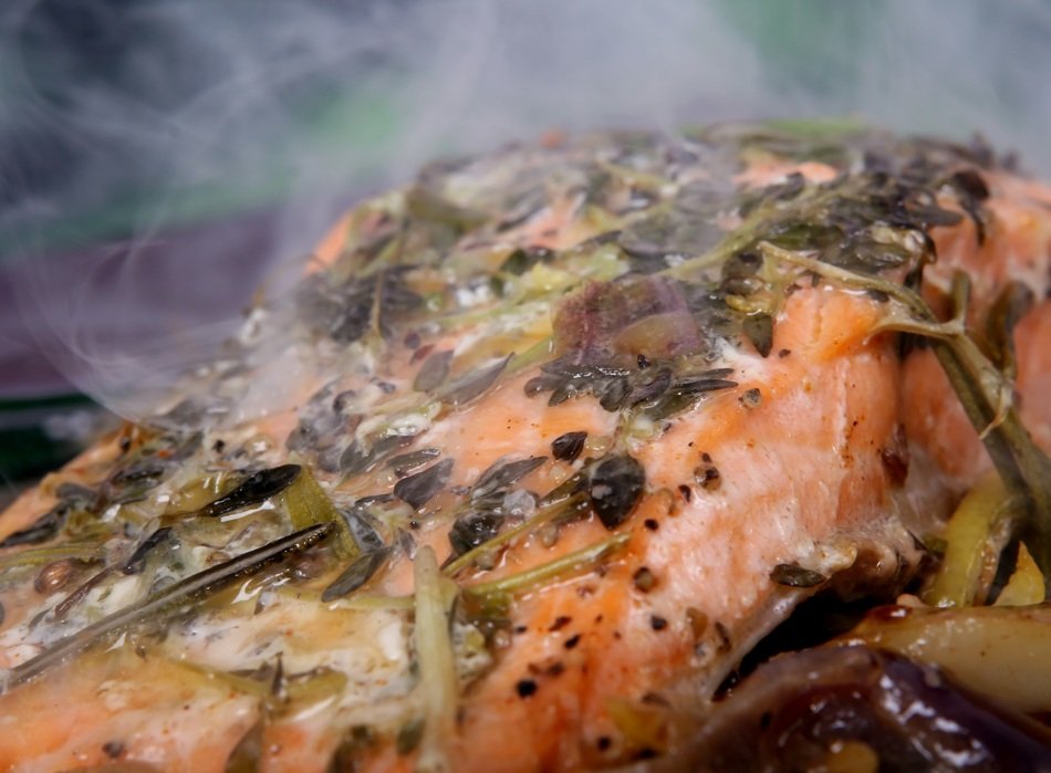 red fish nutrition restaurant food