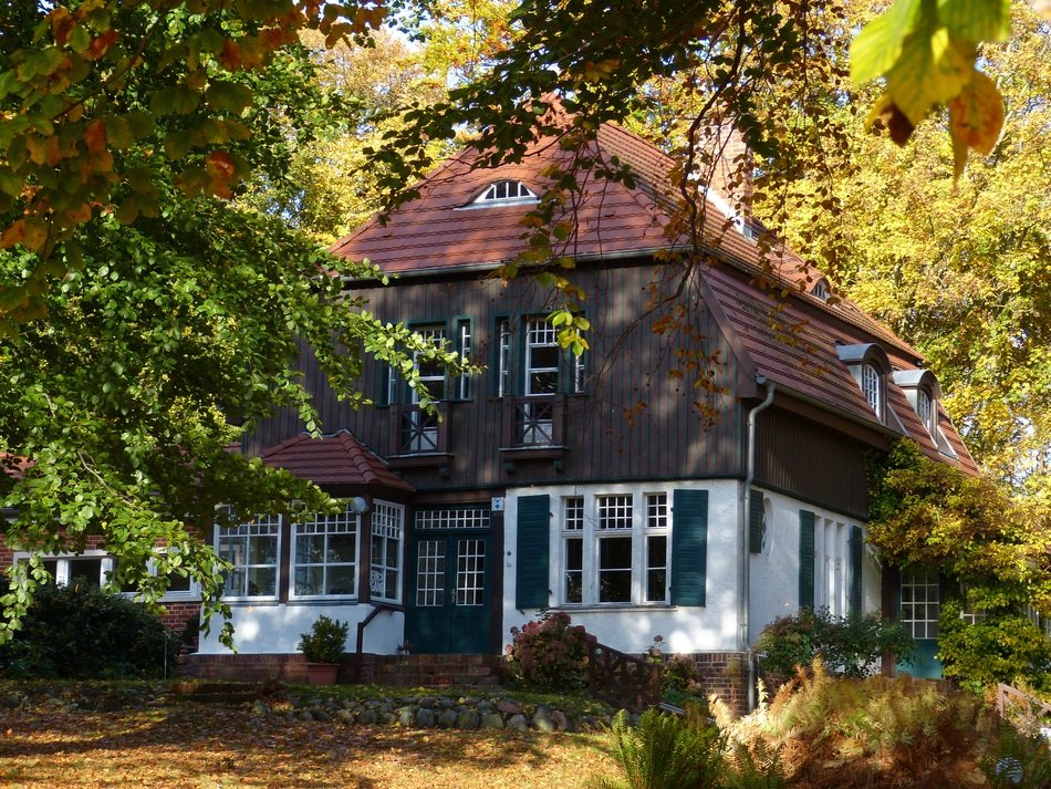 house of the Gerhard Hauptmann, germany, rÃ¼gen