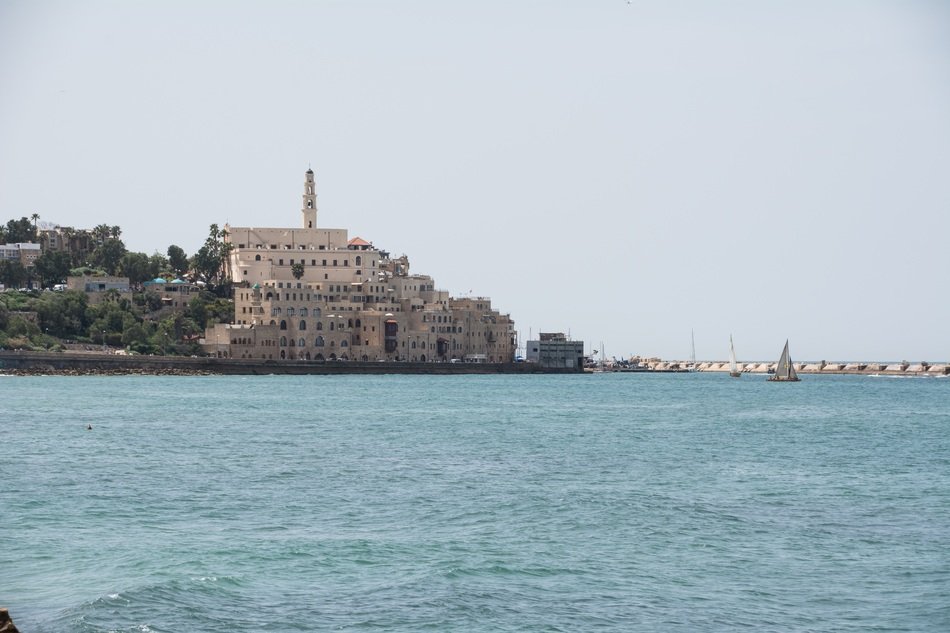 Sea near the old town