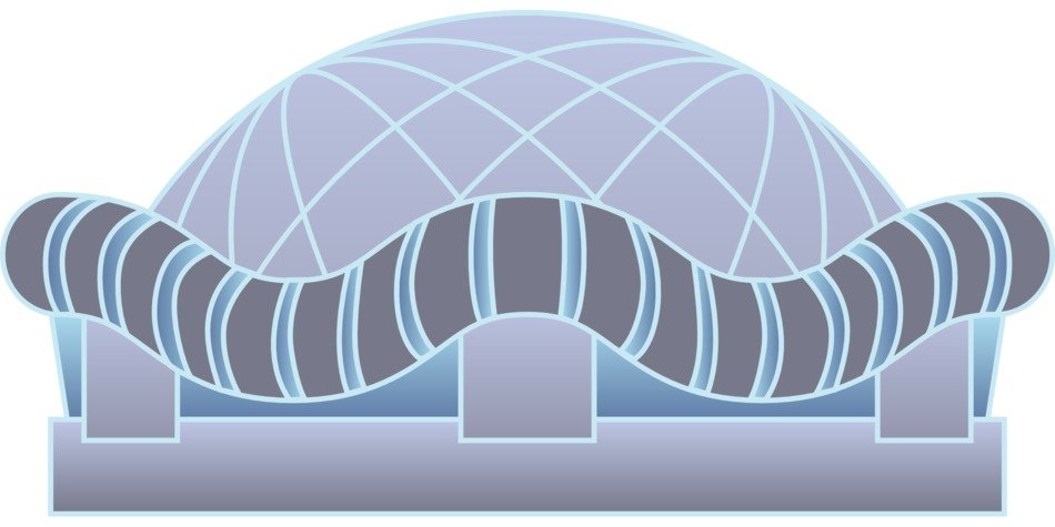 clipart of Kyocera Dome Osaka