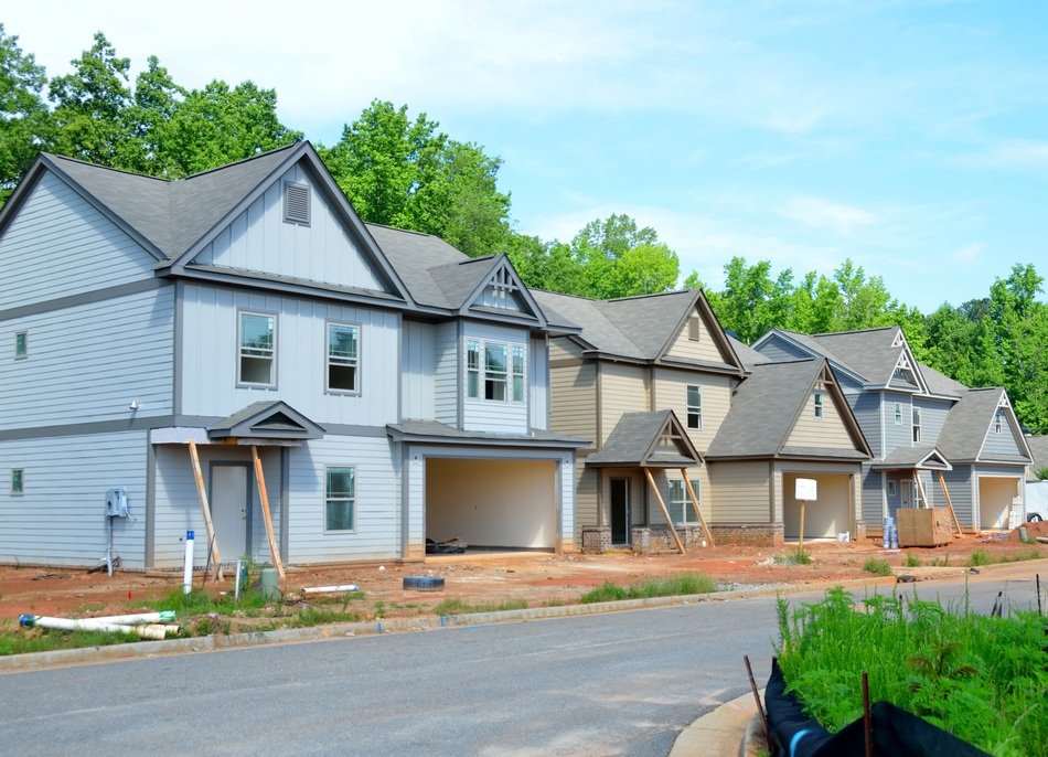 new houses in suburb