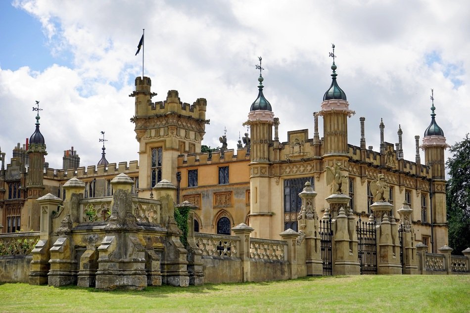 castle with towers in stevenage