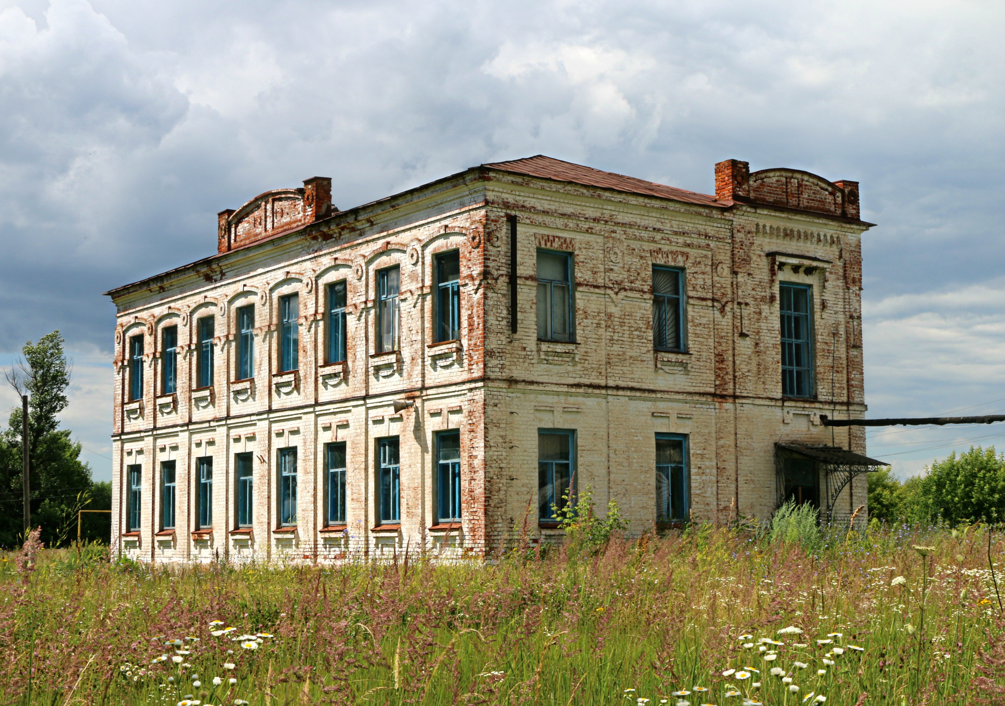 Фото Старых Кирпичных Домов