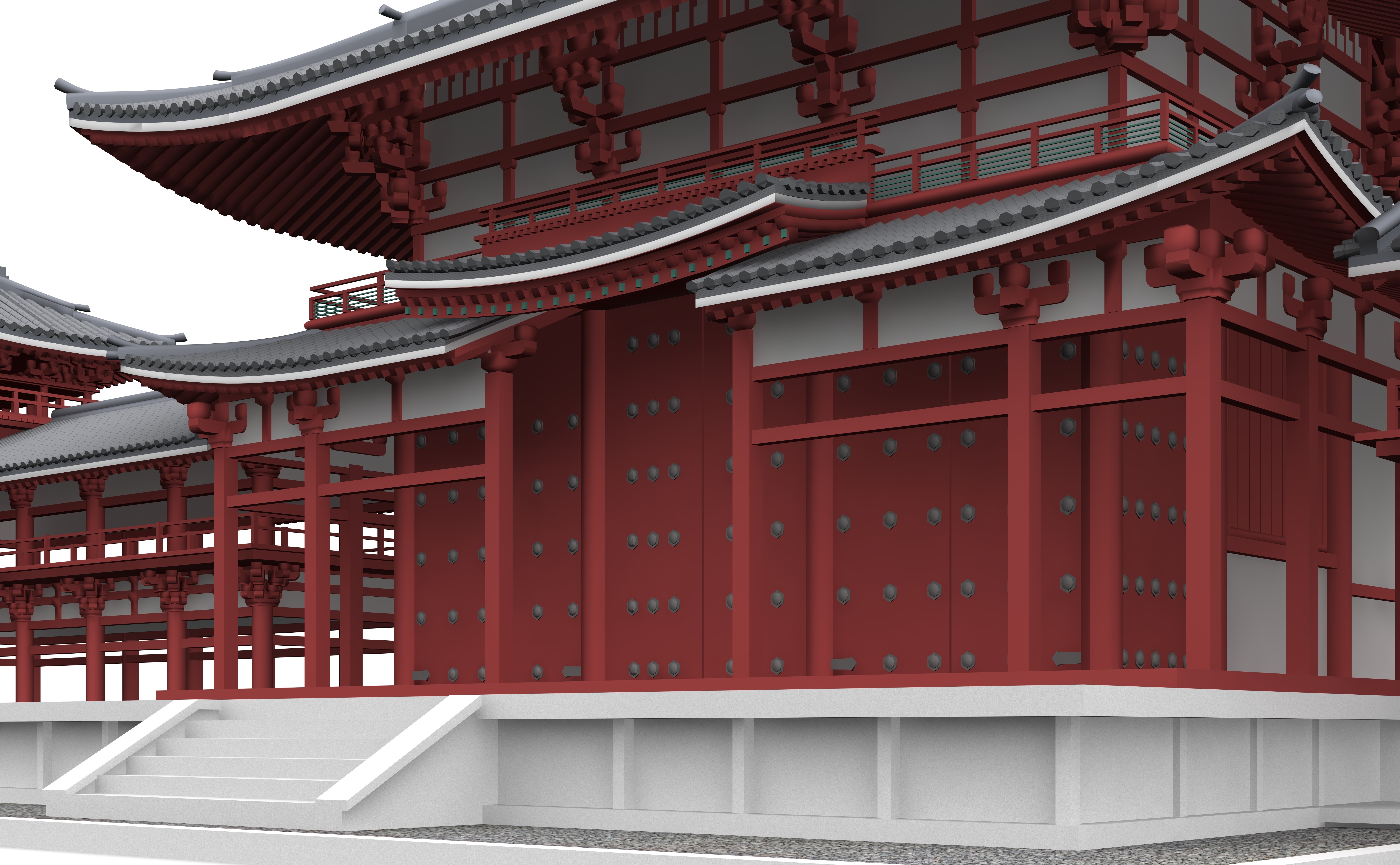 Temple as beautiful Japanese Architecture picture with tags: byodo-in, japa...