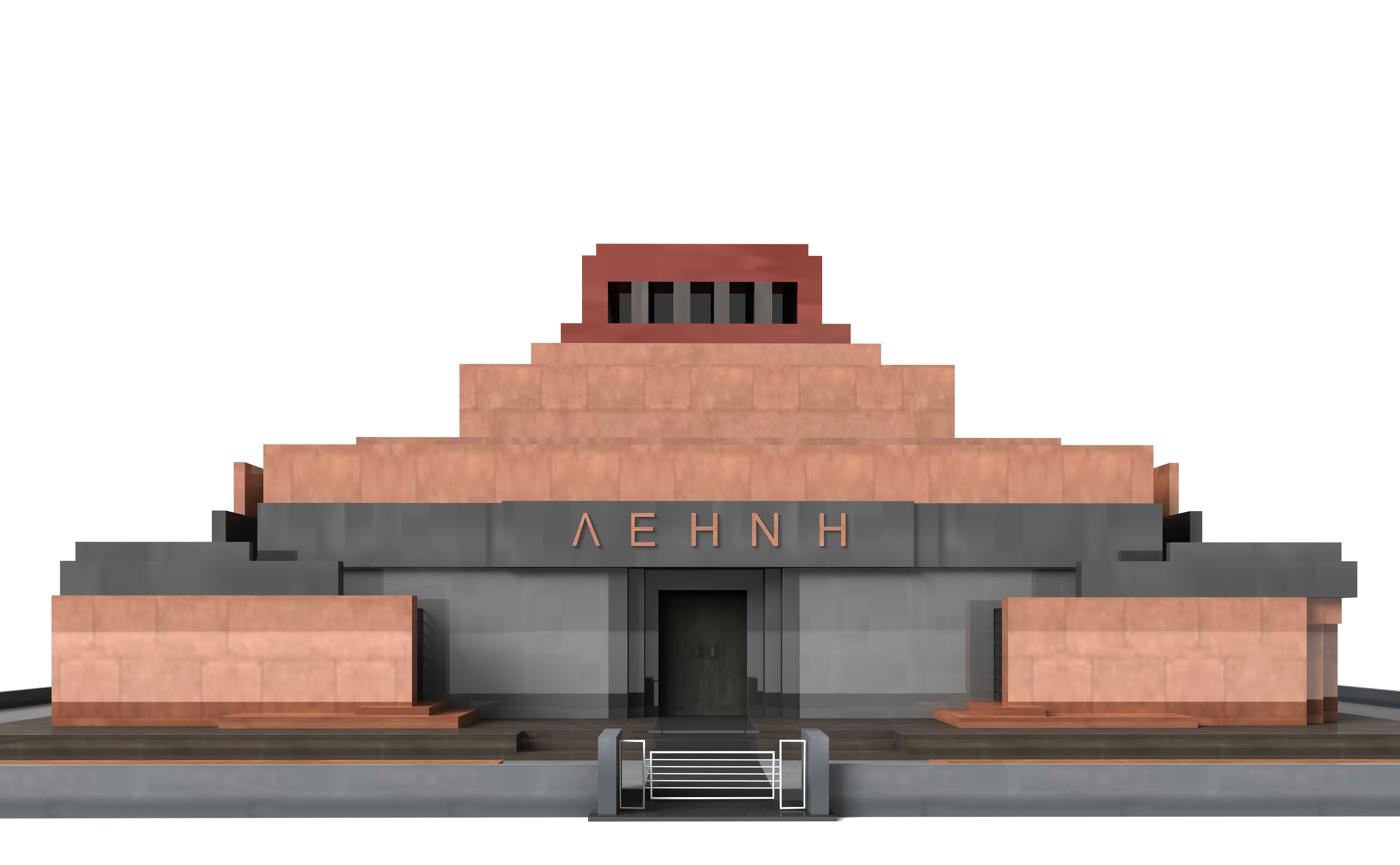 Архитектурное сооружение мавзолея Ленина
