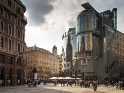 city center in austria