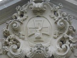 stone sculpture saint christophorus