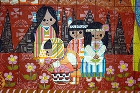 wall mural children