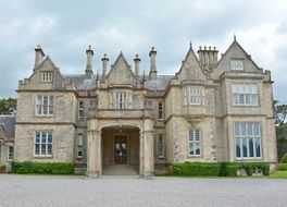 Beautiful English manor house in the national park