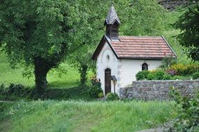 catholic chapel in the countryside