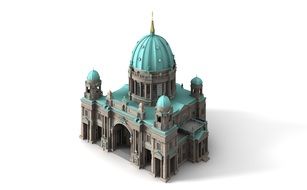 Berlin Dom Cathedral facade
