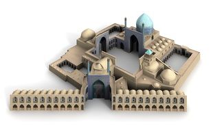 King Mosque Isfahan Iran facade