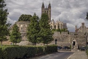 canterbury cathedral in england