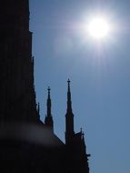 solar eclipse Ulm cathedral