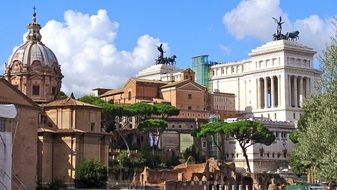 antique building in rome